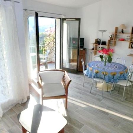 Ferienwohnung Studio A Theoule Sur Mer A 400 M De La Plage Avec Vue Sur La Mer Terrasse Amenagee Et Wifi Exterior foto
